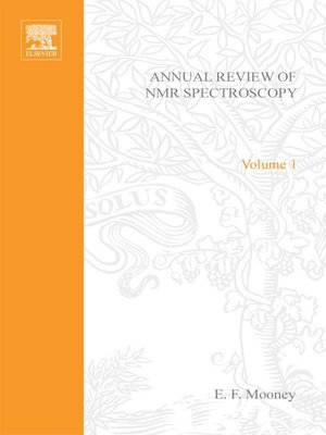cover image of Annual Review of NMR Spectroscopy